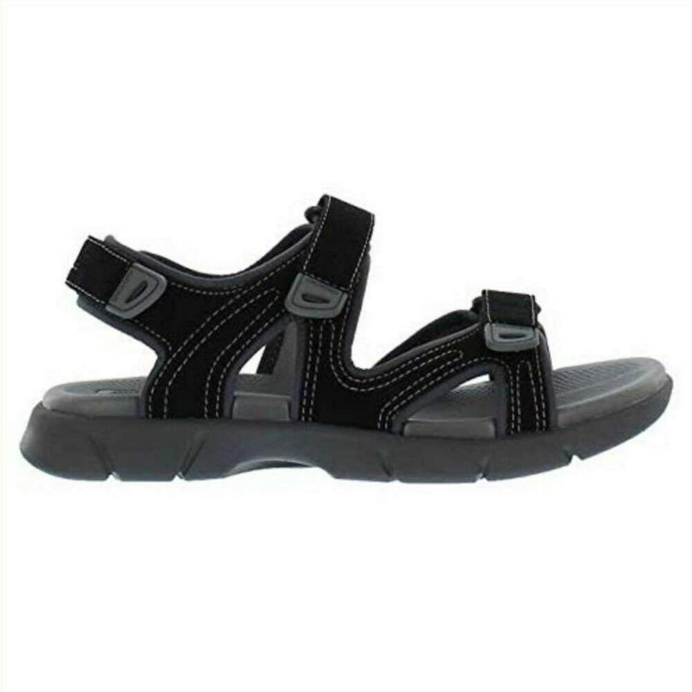 Khombu Womens Evelyn Adjustable Strap Outdoor Black Hiking Sandals 9 NEW NWT